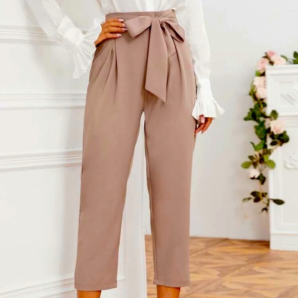 SHEIN Pants - Paperbag Waist Dress Pants